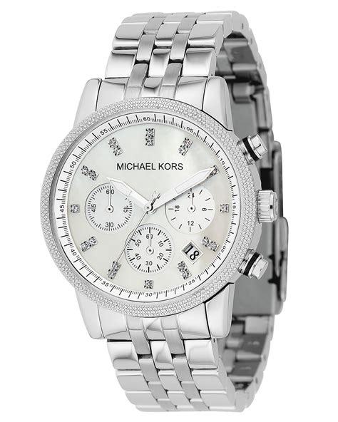 montre michael kors all stainless steel|michael kors watches expensive.